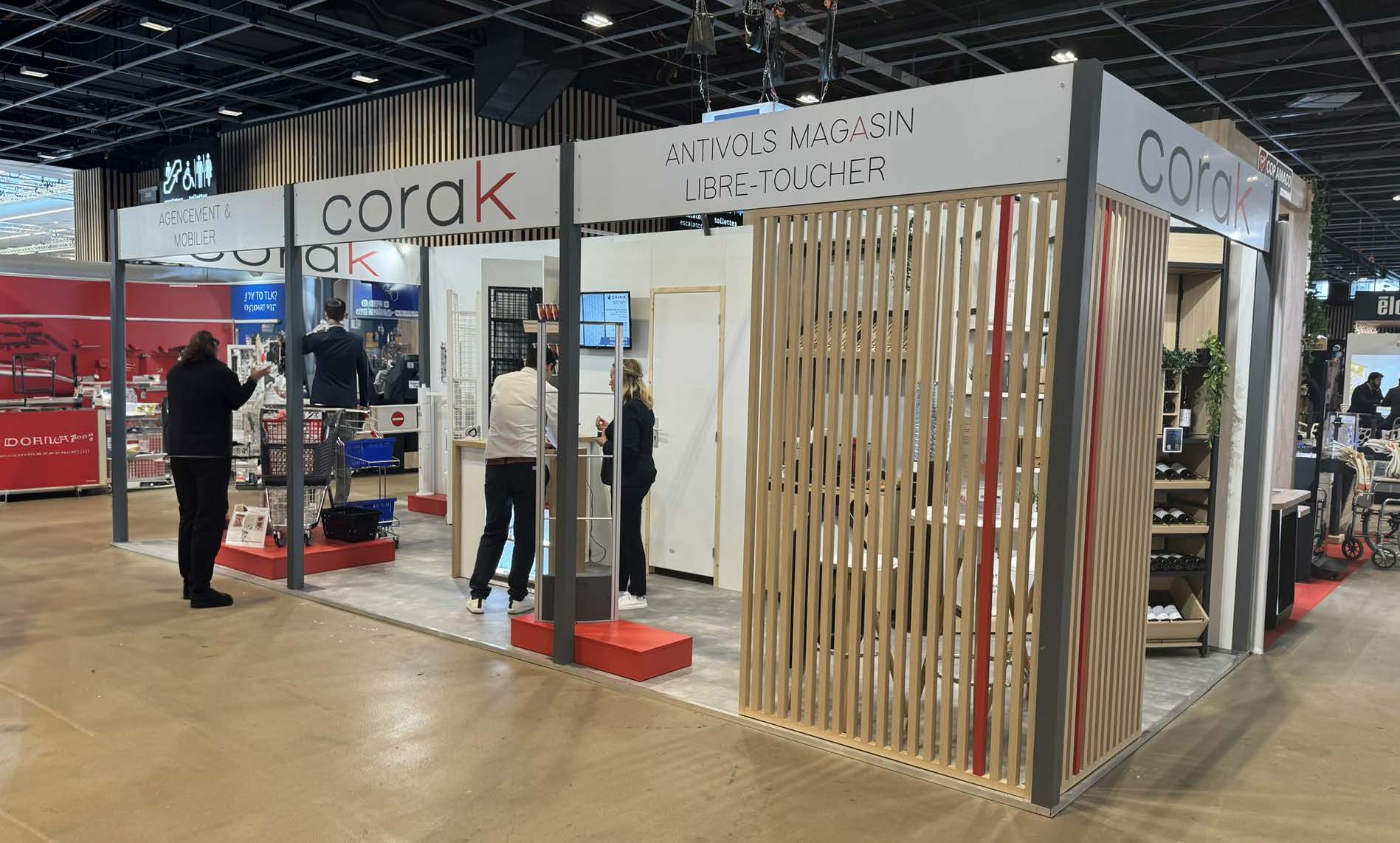 Stand Corak au salon Equipmag Paris 2024